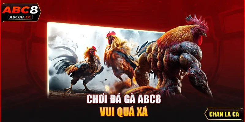 Chơi đá gà ABC8 vui quá xá